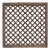 Lattice Carved Window Panel For Sale