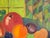 1970s vibrant original fruit still life. By Pennsylvania artist Dwight Aldinger. Please see condition details noted. Most...