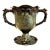 Art Nouveau Engraved Silverplate Trophy With Oak Leaves and Acorns For Sale