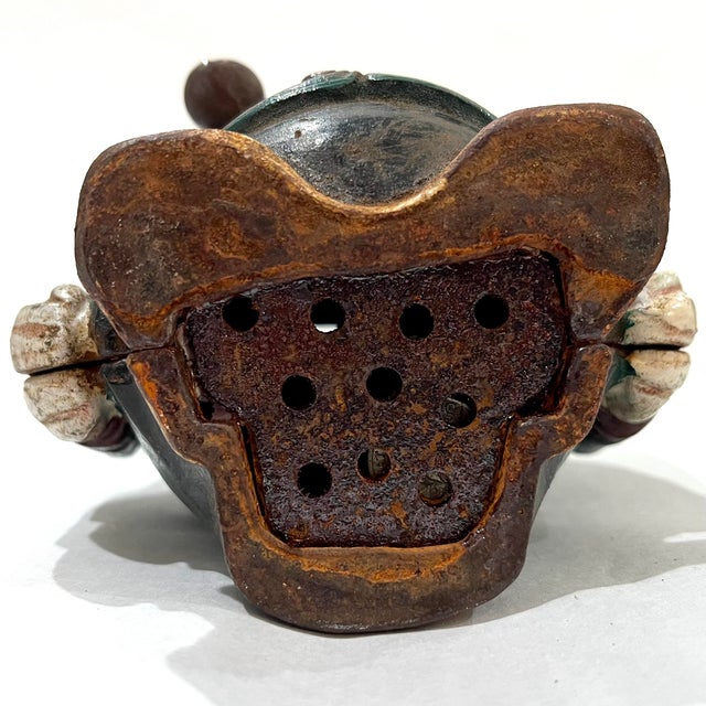 Antique South African - Paul Kruger - Novelty Transvaal Cast Iron Money Box Bank For Sale - Image 10 of 10
