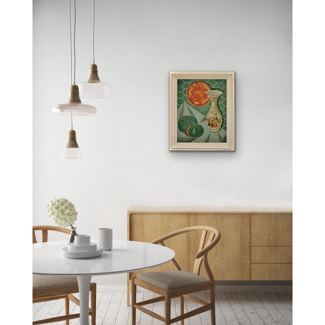 Denis Mitchell, Still Life, Oil Painting, 1944, Framed For Sale - Image 12 of 18