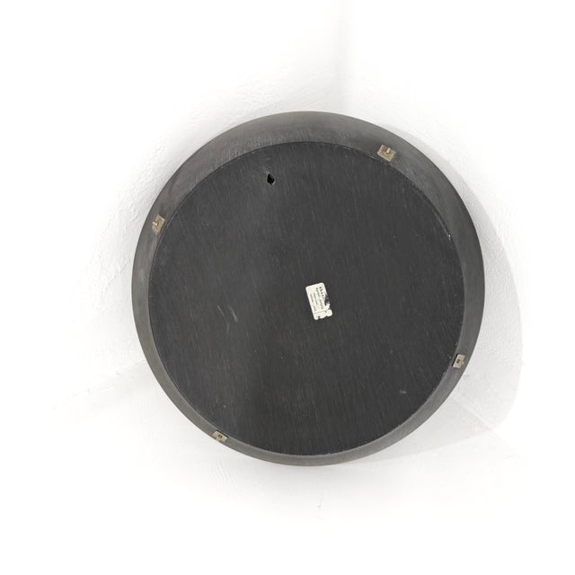 Kartell Mid-Century Ebanil Wall Mirror by Gino Colombini for Kartell, Milan, Italy, 1960s For Sale - Image 4 of 15