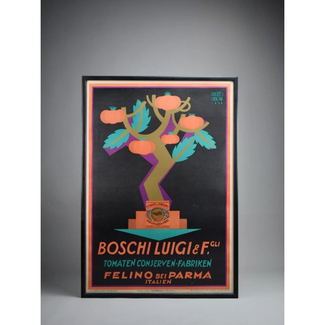 Erberto Carboni, Italian Art Deco Publicity Poster, 1926, Print For Sale - Image 4 of 10