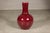 Chinese Vintage Chinese Oxblood Porcelain Vase with Long Neck and Baluster Form For Sale - Image 3 of 16