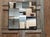 Neal Small 1970's Vintage Diamond Slopes Mirror For Sale - Image 4 of 11
