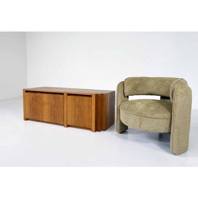 1970s Mid-Century Low Sideboard attributed to Officina Rivadossi, 1970s For Sale - Image 5 of 8