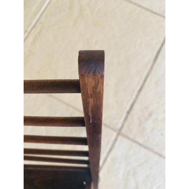 Mid-Century Folding Magazine Rack attributed to Cees Braakman, 1960s For Sale - Image 16 of 18