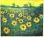 David Najar Signed Seriolithograph Sunflowers at Dusk Unframed For Sale - Image 4 of 5