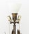 Maison Jansen Maison Jansen Style Cast Palm Leaf Motif Lamp For Sale - Image 4 of 8