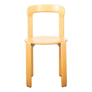 Stackable Wooden Chair by Bruno Rey for Dietiker, 1971 For Sale