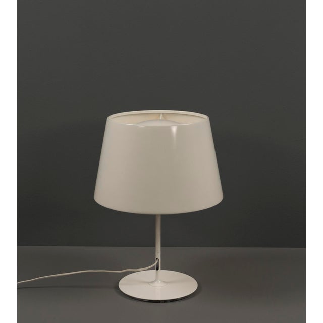 This table lamp from the 2000s, designed by c halskov & dalsgaard for ikea, impresses with its clean, modern lines and...