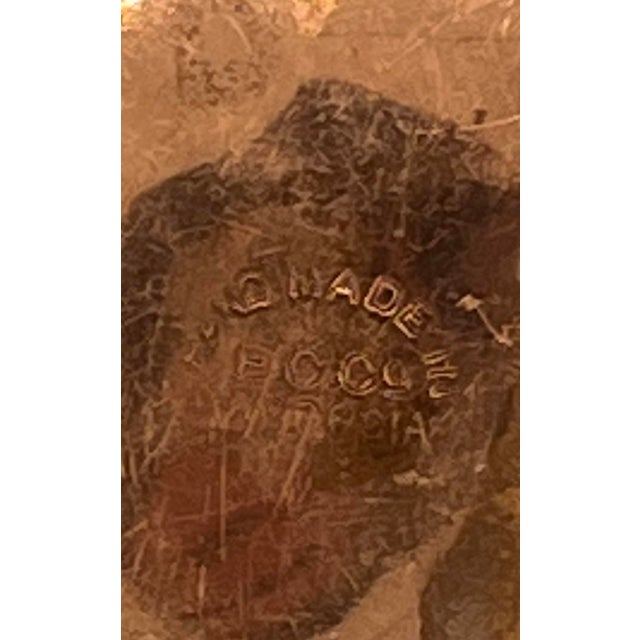 1915 Vintage Reedbuck Art Nouveau Catchall Dish For Sale - Image 4 of 4