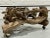 Mid Century Modern Driftwood + Glass Coffee Table | Organic Modern Cocktail Table Castors For Sale - Image 14 of 14