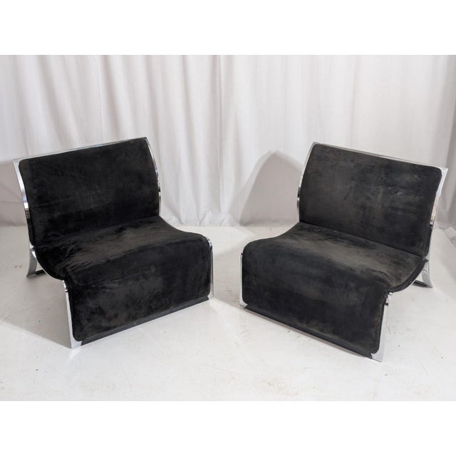 Lounge Chairs by Vittorio Introini for Saporiti, 1960s, Set of 2 For Sale - Image 6 of 6