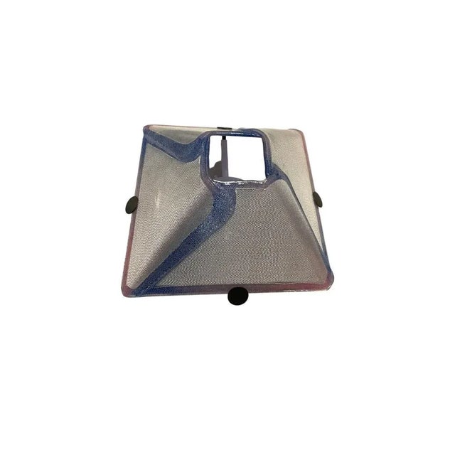 Murano glass flushmount by zonca. height 25 cm width 30 cm depth 30 cm features 1 light requires e27 screw on light bulb...