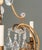 Transparent Maria Theresa Style Eight-Branch Gilt Bronze and Rock Crystal Chandelier For Sale - Image 8 of 9