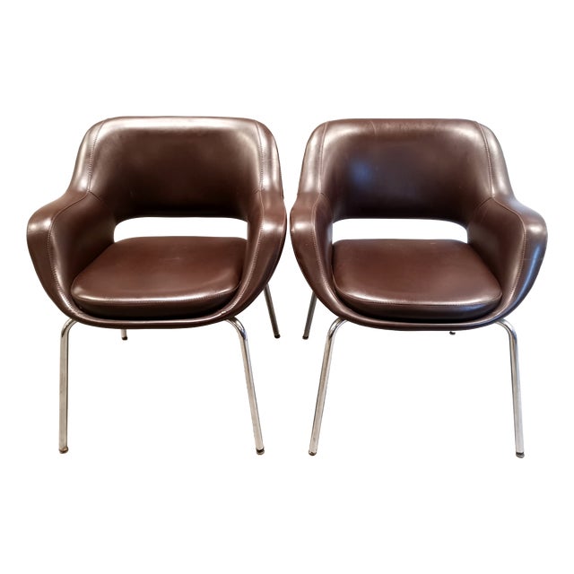 Mid-Century Modern French Armchair by Olivier Mourgue for Airborne, 1960s For Sale