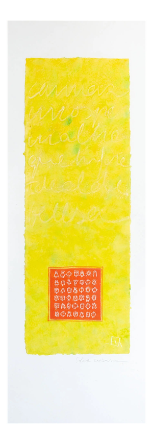 Sole Carboner, Montse Vives Roig, 1990s, Watercolor