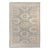 Rug & Kilim’s Oversized Distressed Rosette Rug in Beige and Blue, 12x15 For Sale