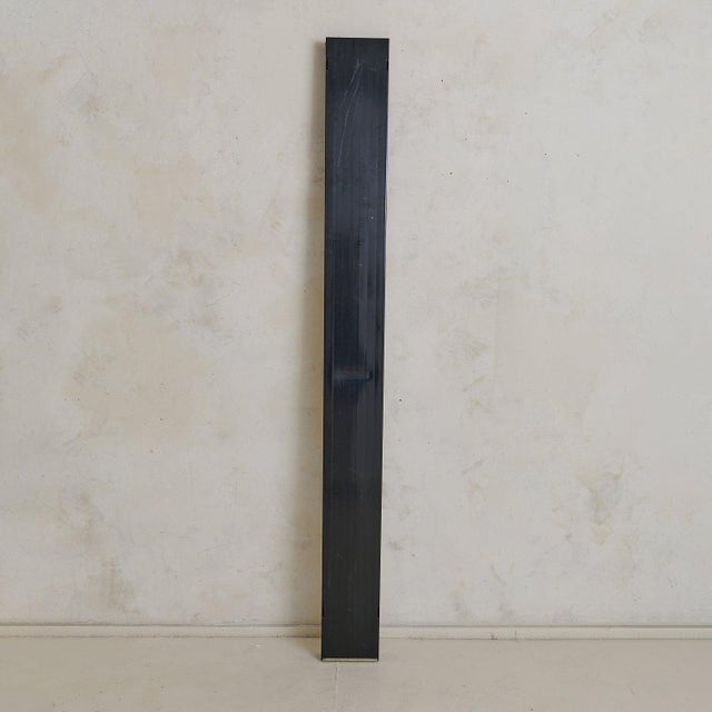 Gray Italian 4-Piece ‘Gronda’ Wall Mirror + Coat Rack by Luciano Bertoncini, 1972 For Sale - Image 8 of 9