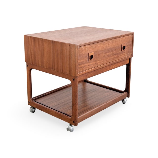 Mid-Century Modern Mid-Century Side Table by Erik Brouer for Brouer Mobelfabrik, 1960s For Sale - Image 3 of 10