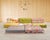 A rare and iconic 21st century Roche Bobois 'Mah Jong' modular sectional sofa designed in 1971 by Hans Hopfer (Germany b....