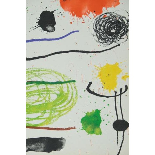 Joan Miro, Obra Inedita Recent VII, Original Lithograph For Sale - Image 5 of 6