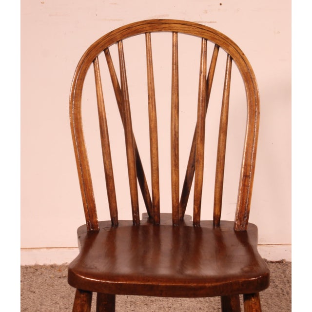19th Century Windsor Chairs, Set of 6 For Sale - Image 6 of 14