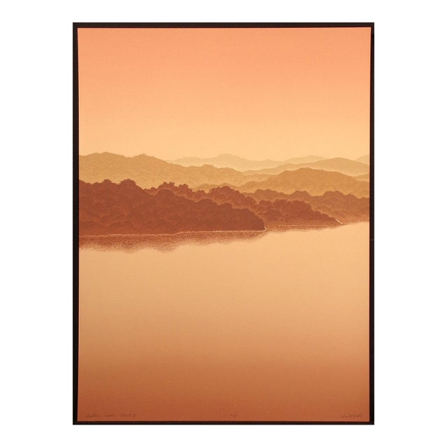 1980s Scott Nellis "Gatun Lake Rust I" Hand Signed & Numbered Fine Art Serigraph, Obo! For Sale