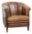 Vintage Sheep Leather Club Chair For Sale