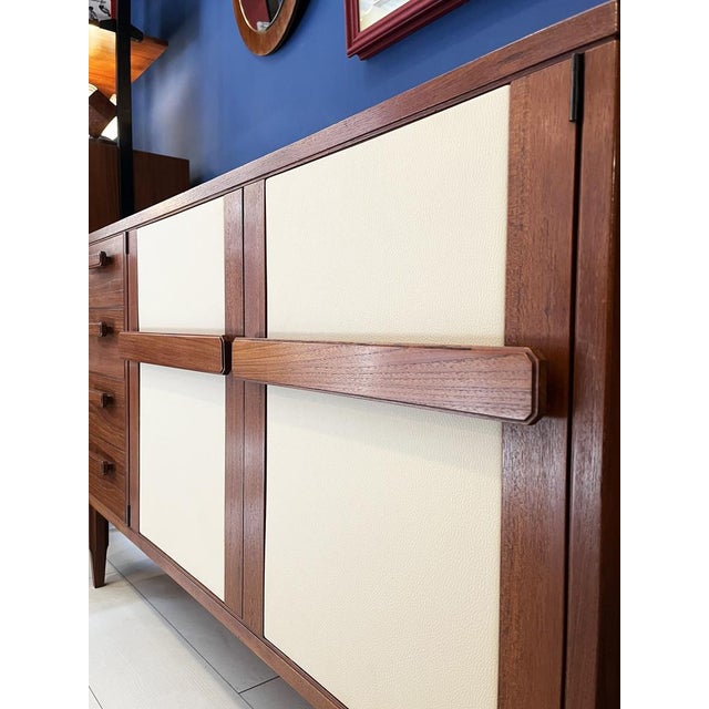 Mid-Century Modern Vintage Teak Sideboard, 1950s For Sale - Image 3 of 8