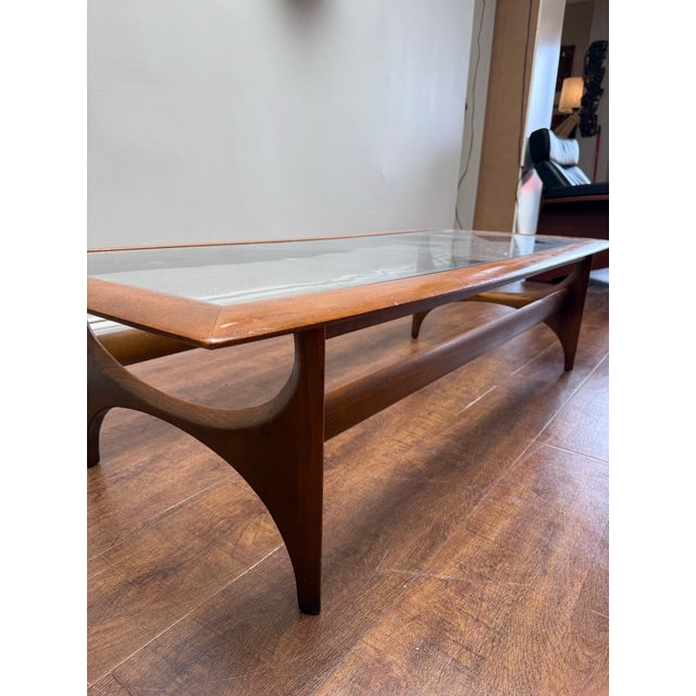 Altavista Lane 1960s Mid Century Modern Lane “ Silhouette” Coffee Table For Sale - Image 4 of 5