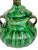 Vintage French Provincial Glazed Green Terracotta 2 Handle Pot With Lid For Sale - Image 6 of 16