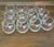 Transparent Vintage-Mid Century Draping Iridescent Glass 13 Piece Punch Bowl Set For Sale - Image 8 of 9