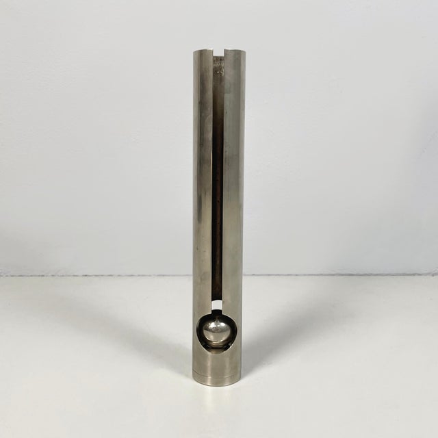 Italian Modern Chromed Metal Nutcracker by Paolo Salvi for Mark B, 1970s For Sale - Image 3 of 15
