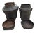 A beautiful and authentic pair of vintage Ifugao rice baskets, complete with a tightly fitting lids. These impressive...