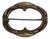 1900s Art Nouveau Brass Brooch For Sale