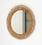 Mid-Century Rattan and Bamboo Round Wall Mirror by Franco Albini, Italy, 1960s For Sale - Image 10 of 14
