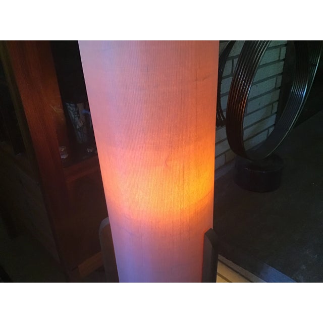 1960s Mid-Century Modern Cylindrical Floor Lamp in the Style of Adrian Pearsall For Sale In Washington DC - Image 6 of 17