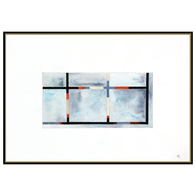 Message us to inquire about custom framing options! (Included for free with every purchase) The artwork here, "Out the...