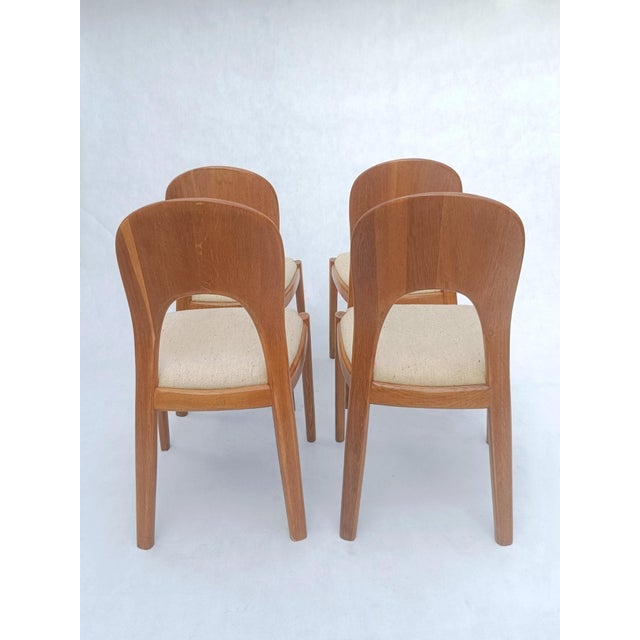 Niels Koefoed Morten Dining Chairs by Niels Koefoed for Koefoeds Hornslet, Set of 4 For Sale - Image 4 of 13