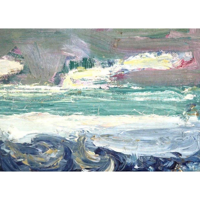 Danish Expressionist Painting in the Style of Jens Søndergaard For Sale - Image 3 of 4