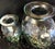 Vintage Statement Hand-Blown Recycled Glass Dimpled Vessels Spain - Pair (14.25" / 11.5") For Sale - Image 12 of 18