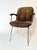 1960s Brown Corduroy Upholstered Chair, Italy, 1960s For Sale - Image 5 of 11