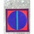 Mid-Century Modern Vintage Geometric Abstract Painting on Canvas For Sale - Image 3 of 12