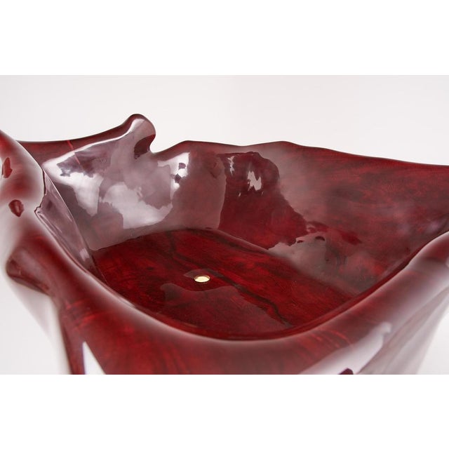 Red Live Edge Bathtub by Logniture For Sale - Image 8 of 18