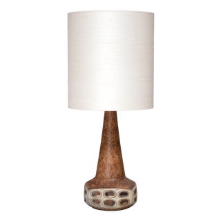Glazed Ceramic Table Lamp by Marianne Starck for Michael Andersen & Son, Denmark, 1960s For Sale