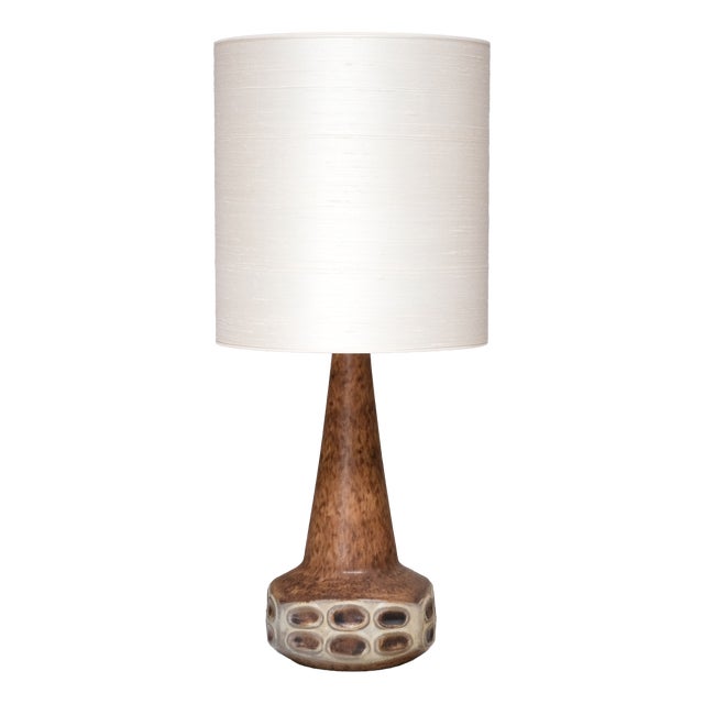 Glazed Ceramic Table Lamp by Marianne Starck for Michael Andersen & Son, Denmark, 1960s For Sale