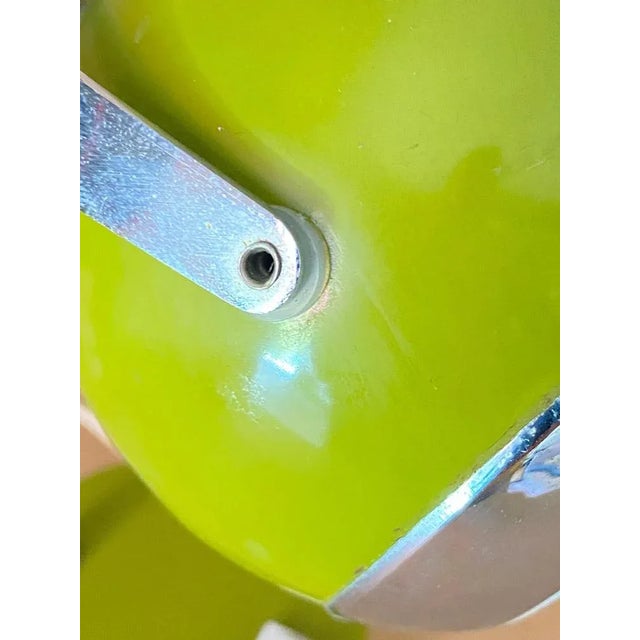 Green Eyeball Table Lamp, Italy, 1960s For Sale - Image 3 of 9