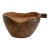 Antique Teak Hand-Sculpted Bowl For Sale